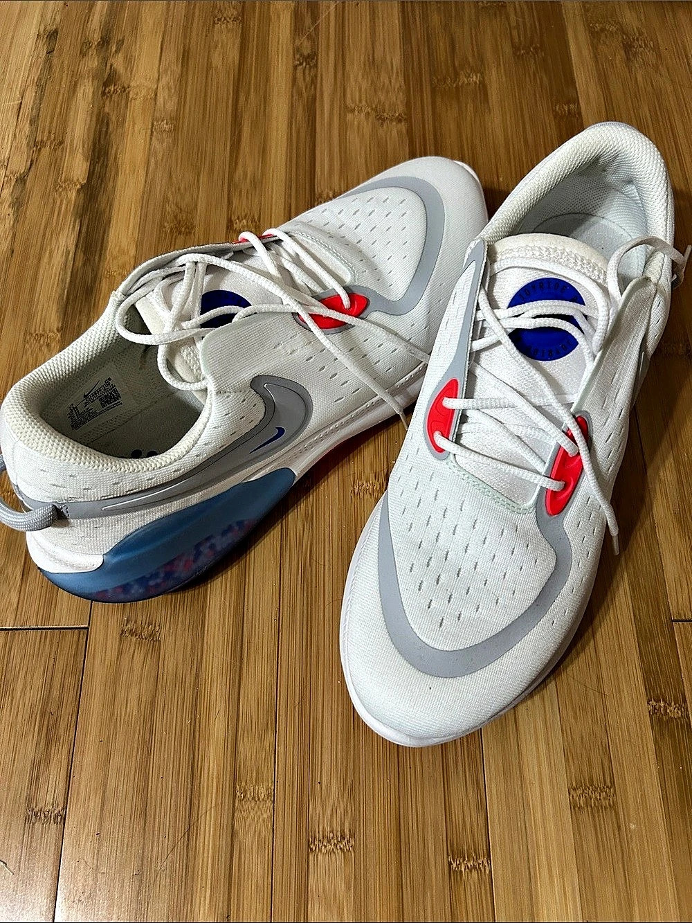 Nike Joyride Dual Run “White Crimson” Men's Athletic Shoes US 11